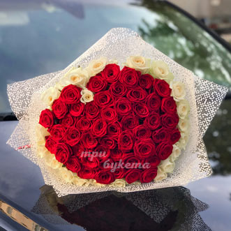 71 роза сердцем 71 роза сердцем