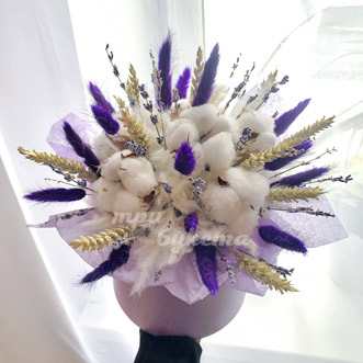 Хлопок и пшеница в шляпной коробке